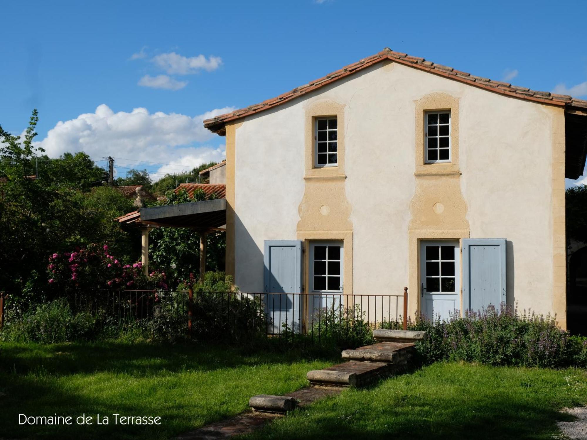 Apartmán Domaine De La Terrasse Carbonne Exteriér fotografie