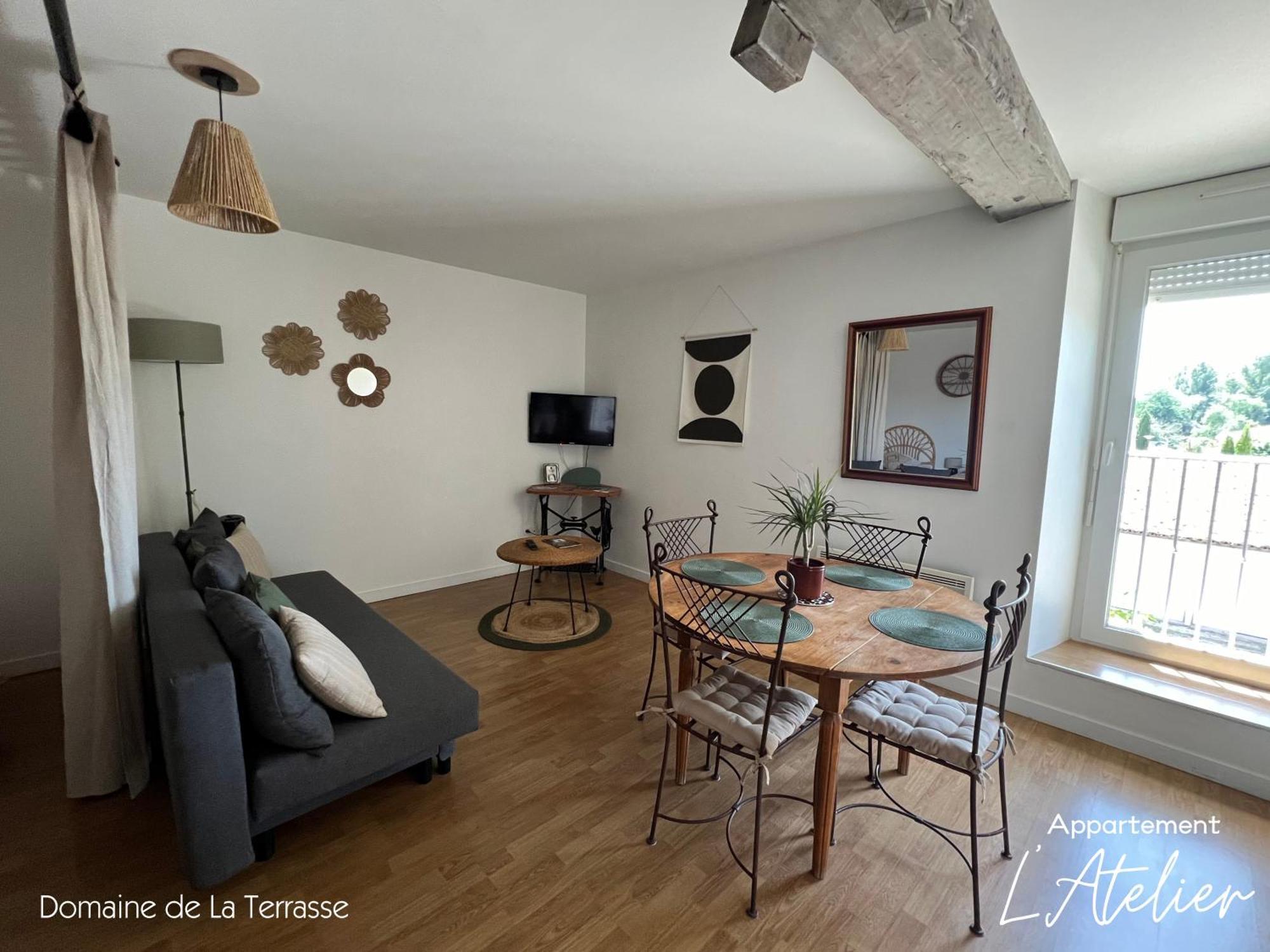 Apartmán Domaine De La Terrasse Carbonne Exteriér fotografie